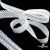 Резинка бельевая ажурная #6185, шир.16 мм, цв.белый - купить в Рязани. Цена: 13.72 руб.
