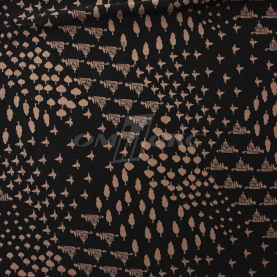 Плательная ткань "Софи" 12.1, 75 гр/м2, шир.150 см, принт этнический - купить в Рязани. Цена 243.96 руб.