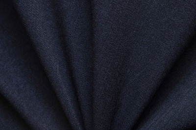 Ткань костюмная 25388 2009, 207 гр/м2, шир.150см, цвет т.синий - купить в Рязани. Цена 356.68 руб.