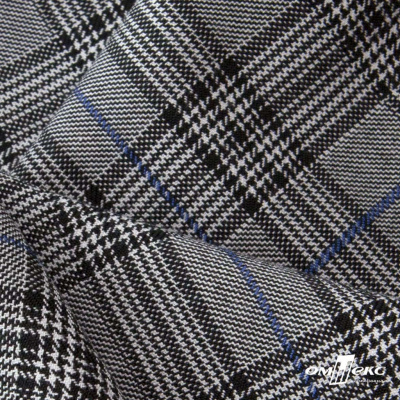 Ткань костюмная "Клер" 80% P, 16% R, 4% S, 200 г/м2, шир.150 см,#3 цв-серый/синий - купить в Рязани. Цена 412.02 руб.