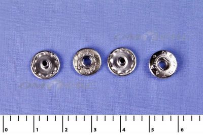 Кнопки металл Ф-12,5 (1440 +/-20 шт) "альфа" никель с рисунком - купить в Рязани. Цена: 2 853.69 руб.