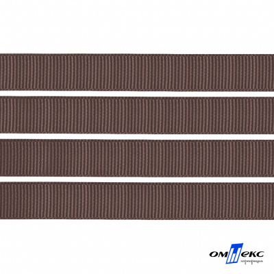 Репсовая лента 005, шир. 6 мм/уп. 50+/-1 м, цвет коричневый - купить в Рязани. Цена: 88.45 руб.