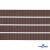 Репсовая лента 005, шир. 6 мм/уп. 50+/-1 м, цвет коричневый - купить в Рязани. Цена: 88.45 руб.