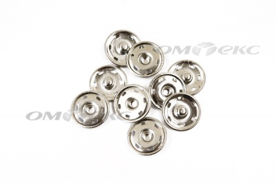 Кнопки пришивные 30 мм никель - купить в Рязани. Цена: 18.68 руб.