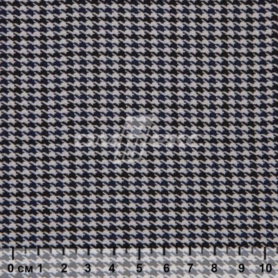 Ткань костюмная "Мишель", 254 гр/м2,  шир. 150 см, цвет белый/синий - купить в Рязани. Цена 408.81 руб.