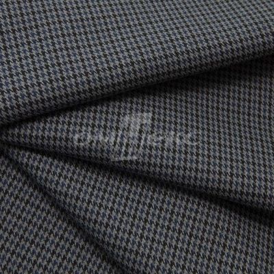 Ткань костюмная "Мишель", 254 гр/м2,  шир. 150 см, цвет серый/синий - купить в Рязани. Цена 404.64 руб.