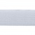 Резинка 25 мм Тканая, 13,75 гр/п.м, (бобина 25 +/-0,5 м) - белая  - купить в Рязани. Цена: 11.67 руб.