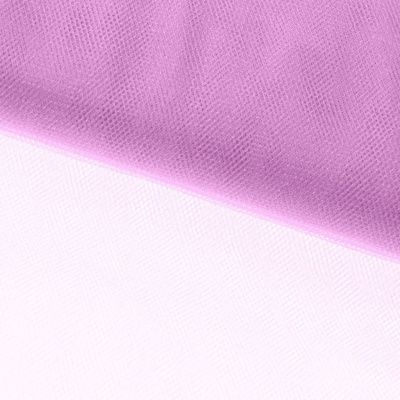 Фатин блестящий 16-12, 12 гр/м2, шир.300см, цвет розовый - купить в Рязани. Цена 109.72 руб.