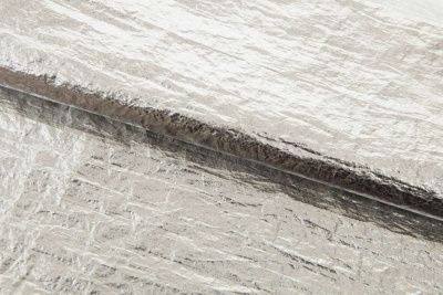 Текстильный материал "Диско"#1805 с покрытием РЕТ, 40гр/м2, 100% полиэстер, цв.2-серебро - купить в Рязани. Цена 444.86 руб.