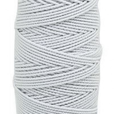 Нитка - резинка Спандекс 25 м (уп-10шт)-белые - купить в Рязани. Цена: 35.65 руб.