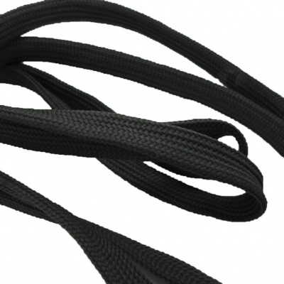 Шнурки т.5 110 см черный - купить в Рязани. Цена: 23.25 руб.
