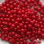 0404-0140-Бусины пластиковые под жемчуг "ОмТекс", 8 мм, (уп.50гр=218+/-3шт), цв.072-красный - купить в Рязани. Цена: 42.84 руб.