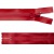 Молния водонепроницаемая PVC Т-7, 20 см, неразъемная, цвет (820)-красный - купить в Рязани. Цена: 21.56 руб.