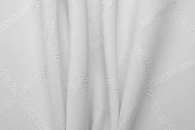 Скатертная ткань 25536/2005, 174 гр/м2, шир.150см, цвет белый - купить в Рязани. Цена 272.21 руб.