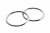 Кольцо металлическое №40 мм, цв.-никель - купить в Рязани. Цена: 4.45 руб.