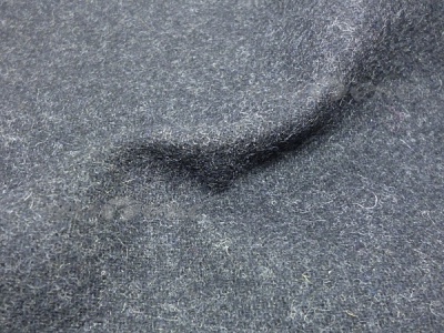 Ткань костюмная п/шерсть №2096-2-2, 300 гр/м2, шир.150см, цвет т.серый - купить в Рязани. Цена 512.30 руб.