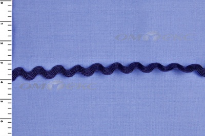Тесьма плетеная "Вьюнчик"/т.синий - купить в Рязани. Цена: 48.03 руб.