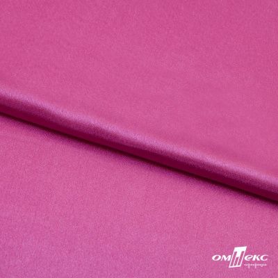 Поли креп-сатин 17-2627, 125 (+/-5) гр/м2, шир.150см, цвет розовый - купить в Рязани. Цена 155.57 руб.