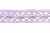 Тесьма кружевная 0621-1855, шир. 18 мм/уп. 20+/-1 м, цвет 107-фиолет - купить в Рязани. Цена: 466.97 руб.
