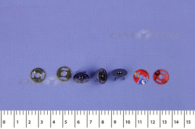 Кнопка магнитная,13 мм , никель - купить в Рязани. Цена: 61.32 руб.