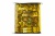 Пайетки "ОмТекс" на нитях, SILVER SHINING, 6 мм F / упак.91+/-1м, цв. 48 - золото - купить в Рязани. Цена: 356.19 руб.