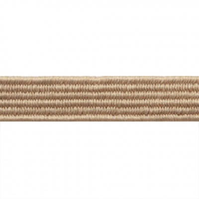 Резиновые нити с текстильным покрытием, шир. 6 мм ( упак.30 м/уп), цв.- 97-бежевый - купить в Рязани. Цена: 152.05 руб.