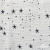 Ткань Муслин принт, 100% хлопок, 125 гр/м2, шир. 140 см, #2308 цв. 9 белый морская звезда - купить в Рязани. Цена 413.11 руб.