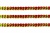 Пайетки "ОмТекс" на нитях, CREAM, 6 мм С / упак.73+/-1м, цв. 96 - красный - купить в Рязани. Цена: 484.77 руб.