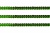 Пайетки "ОмТекс" на нитях, SILVER-BASE, 6 мм С / упак.73+/-1м, цв. 4 - зеленый - купить в Рязани. Цена: 484.77 руб.