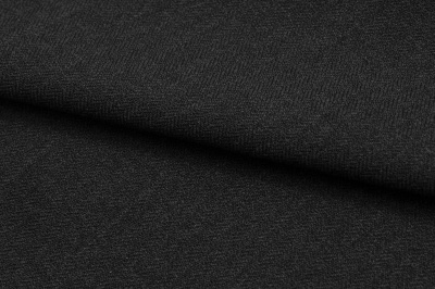 Ткань костюмная 21699 1144/1178, 236 гр/м2, шир.150см, цвет чёрный - купить в Рязани. Цена 455.40 руб.