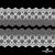 Кружево на сетке LY1984, шир.110 мм, (уп. 13,7 м ), цв.01-белый - купить в Рязани. Цена: 877.53 руб.