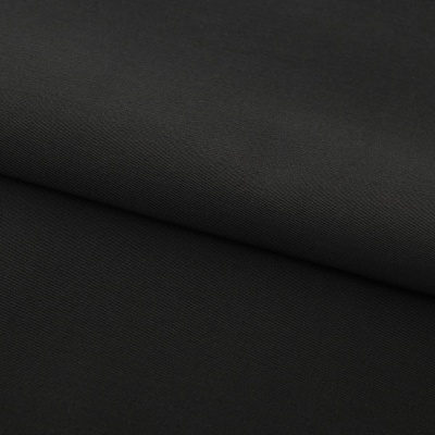 Костюмная ткань с вискозой "Меган", 210 гр/м2, шир.150см, цвет чёрный - купить в Рязани. Цена 382.42 руб.