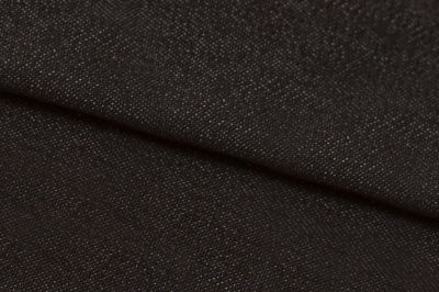 Ткань джинсовая №96, 160 гр/м2, шир.148см, цвет чёрный - купить в Рязани. Цена 350.42 руб.