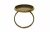 Заготовка для рукоделия металлическая фигурная для кольца 15мм - купить в Рязани. Цена: 7.44 руб.