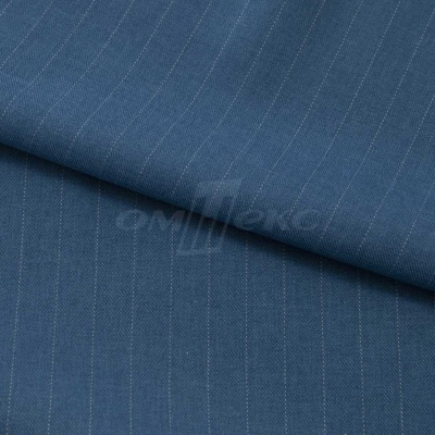 Костюмная ткань "Жаклин", 188 гр/м2, шир. 150 см, цвет серо-голубой - купить в Рязани. Цена 426.49 руб.