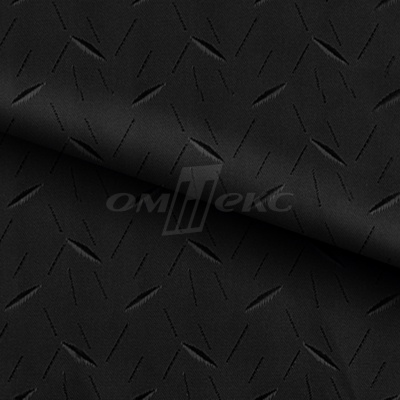 Ткань подкладочная жаккард Р14076-1, чёрный, 85 г/м2, шир. 150 см, 230T - купить в Рязани. Цена 168.15 руб.