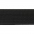 Резинка 25 мм Тканая, 13,75 гр/п.м, (бобина 25 +/-0,5 м) - черная  - купить в Рязани. Цена: 11.67 руб.