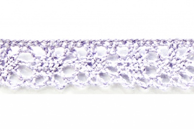 Тесьма кружевная 0621-1607, шир. 15 мм/уп. 20+/-1 м, цвет 107-фиолет - купить в Рязани. Цена: 302.42 руб.