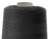 Швейные нитки (армированные) 28S/2, нам. 2 500 м, цвет чёрный - купить в Рязани. Цена: 139.91 руб.