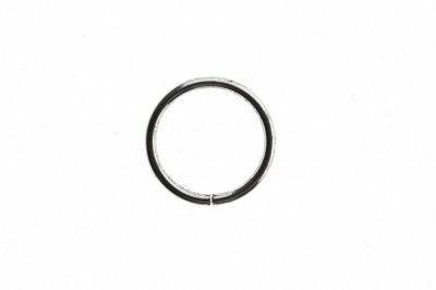 Кольцо металлическое d-15 мм, цв.-никель - купить в Рязани. Цена: 2.45 руб.