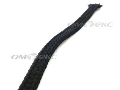 Шнурки т.3 200 см черн - купить в Рязани. Цена: 21.69 руб.