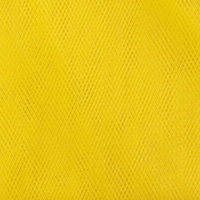 Фатин матовый 16-70, 12 гр/м2, шир.300см, цвет жёлтый - купить в Рязани. Цена 112.70 руб.