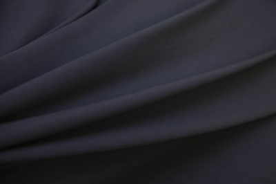Костюмная ткань с вискозой "Флоренция" 19-4024, 195 гр/м2, шир.150см, цвет т.синий - купить в Рязани. Цена 496.99 руб.