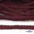 Шнур плетеный d-6 мм круглый, 70% хлопок 30% полиэстер, уп.90+/-1 м, цв.1070-бордовый - купить в Рязани. Цена: 588 руб.